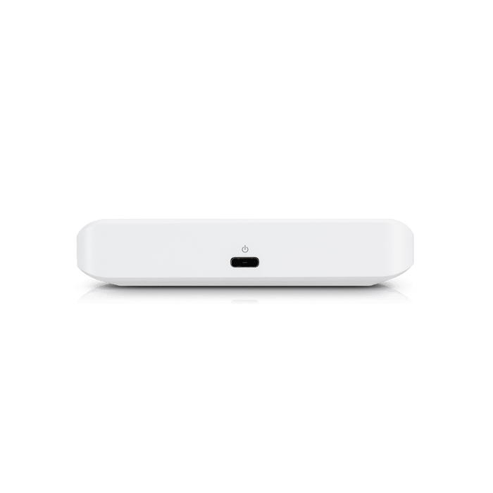 UBIQUITI USW-FLEX-MINI Switch UniFi Administrable Compacto de 5 Puertos 10/100/1000 Mbps, entrada de PoE 802.3af/at