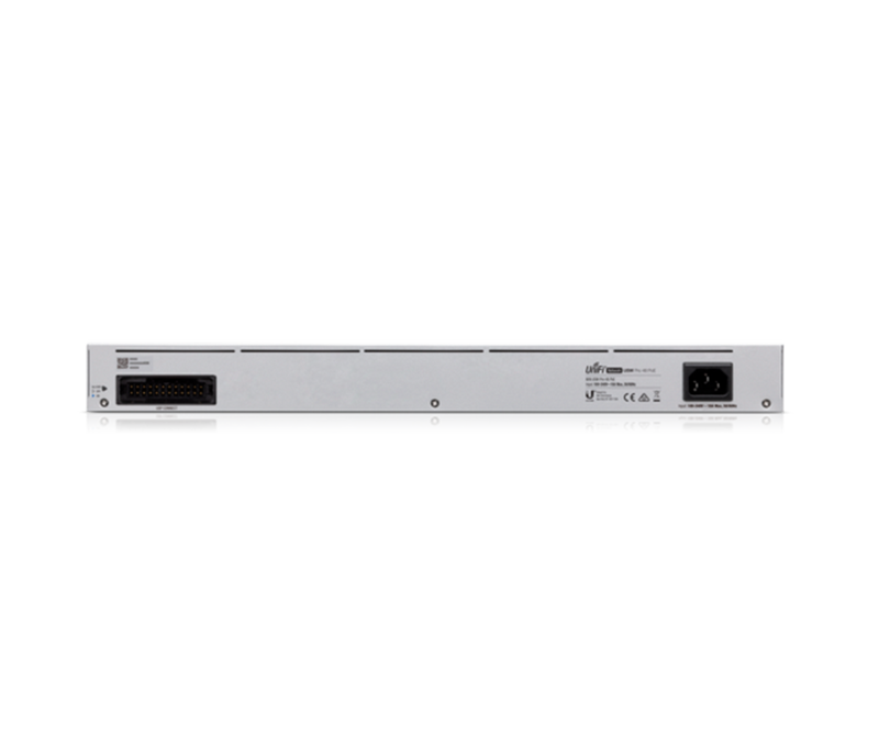 UBIQUITI USW-PRO-48-POE - UniFi Switch Gigabit PoE PRO con 48 puertos PoE Gigabit Ethernet, 4 puertos SFP de 1-10G, 600W de potencia PoE, compatible con PoE at/bt y pantalla informativa
