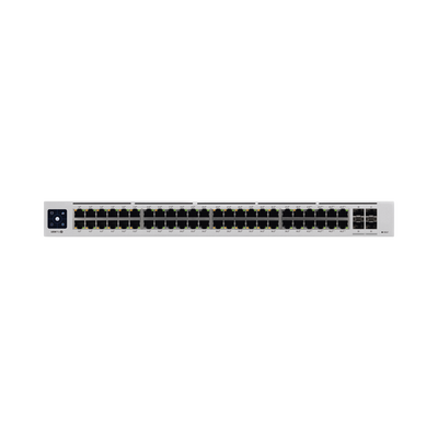 UniFi Switch USW-Pro-48-POE Gen2, Capa 3 de 48 puertos PoE 802.3at/bt + 4 puertos 1/10G SFP+, 600W, pantalla informativa - Toer