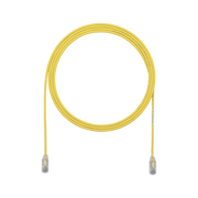 Cable de Parcheo UTP Cat6A, CM/LSZH, Diámetro Reducido (28AWG), Color Amarillo, 3ft - Toer