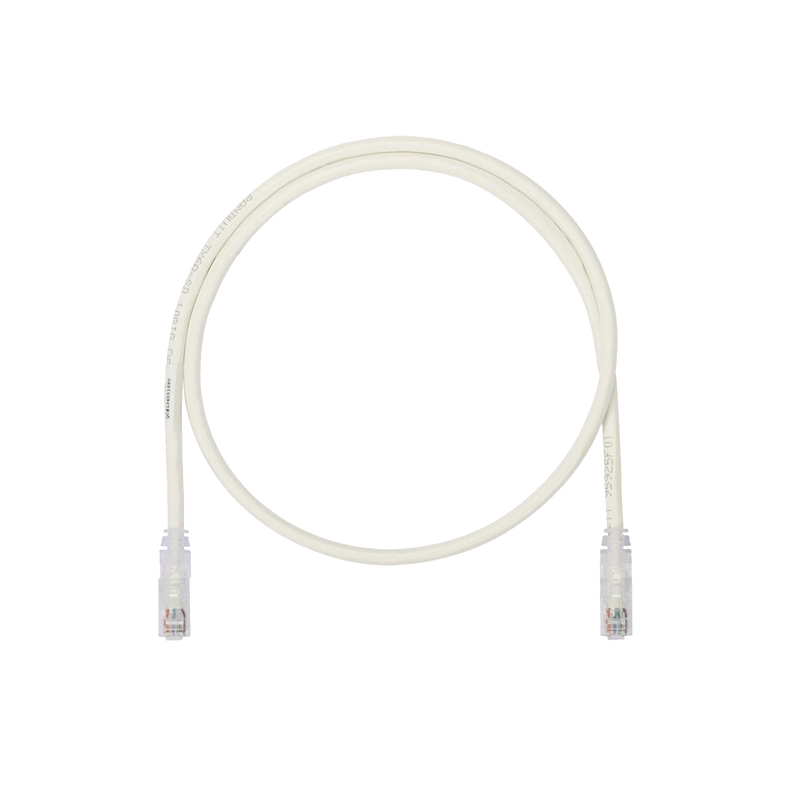Cable de Parcheo UTP, Cat6A, 26 AWG, CM, Color Blanco Mate, 5ft