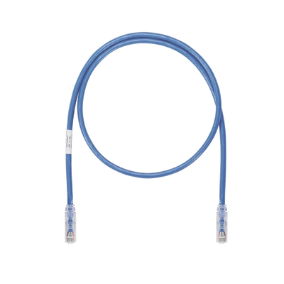 Cable de Parcheo UTP, Cat6A, 24 AWG, CM, Color Azul, 10ft - Toer