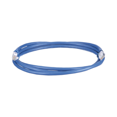 Cable de Parcheo UTP, Cat6A, 24 AWG, CM, Color Azul, 15ft - Toer