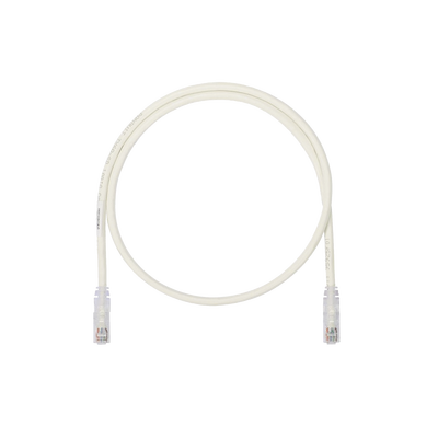 Cable de Parcheo UTP, Cat6A, 24 AWG, CM, Color Blanco, 3ft - Toer