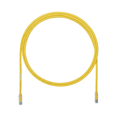 Cable de Parcheo UTP, Cat6A, 24 AWG, CM, Color Amarillo, 3ft
