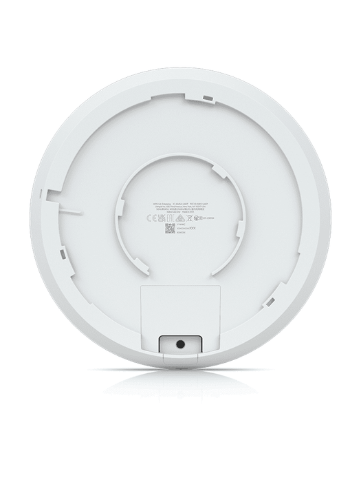 UBIQUITI U6-ENTERPRISE- Punto de Acceso WiFi 6 Enterprise/ MIMO 4x4/ Alta Densidad de Usuarios/ Freciencia WiFi 2.4GHz & 5GHz & 6GHz/ 1 Puerto RJ45 2.5GBE