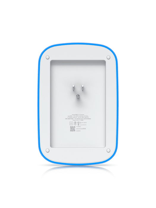 UBIQUITI U6-EXTENDER - Extensor de Red UniFi WiFi 6/ Conexión directa a corriente alterna/ Conexión Inalámbrica a través de Wireless Uplink/ Administrable a través de UniFi Controller/ Frecuencia de comunicación a 2.4GHz y 5GHz