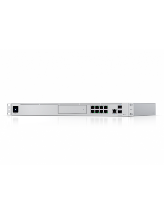UBIQUITI UDM-PRO - UniFi Dream Machine Pro con 1 puerto WAN 10G SFP+, switch de 8 puertos Gigabit RJ45 y bahía para dis  duro de 3.5", en formato 1UR.