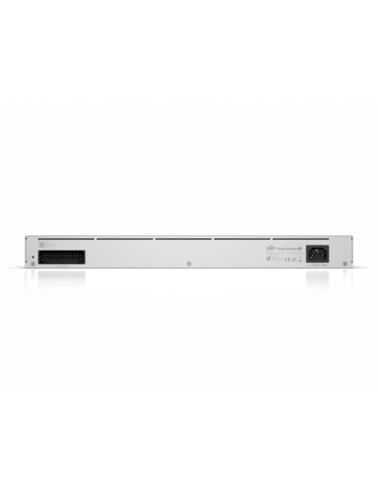 UBIQUITI UDM-PRO - UniFi Dream Machine Pro con 1 puerto WAN 10G SFP+, switch de 8 puertos Gigabit RJ45 y bahía para dis  duro de 3.5", en formato 1UR.