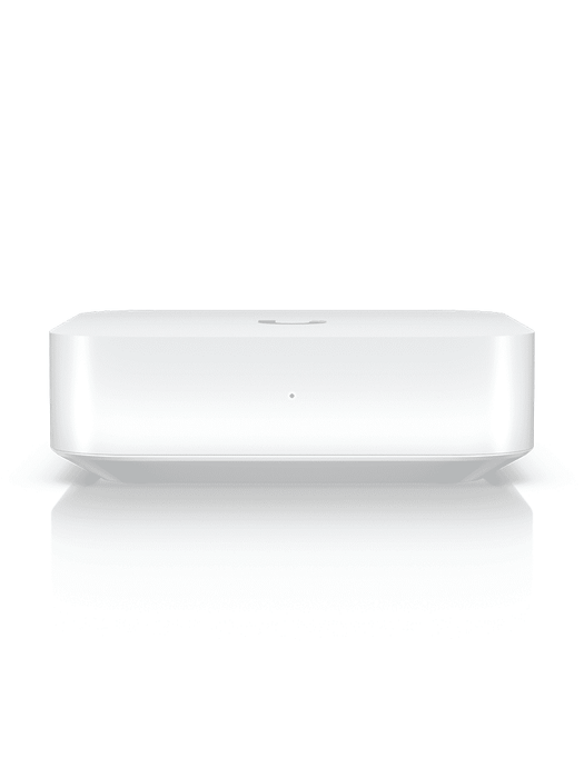 UBIQUITI UXG-Lite - Consola UniFi Express Gateway con 1 puerto WAN RJ45 y 1 puerto LAN RJ45, ofrece mayor rendimiento de ruteo y es administrable a través del servidor UniFi Network.