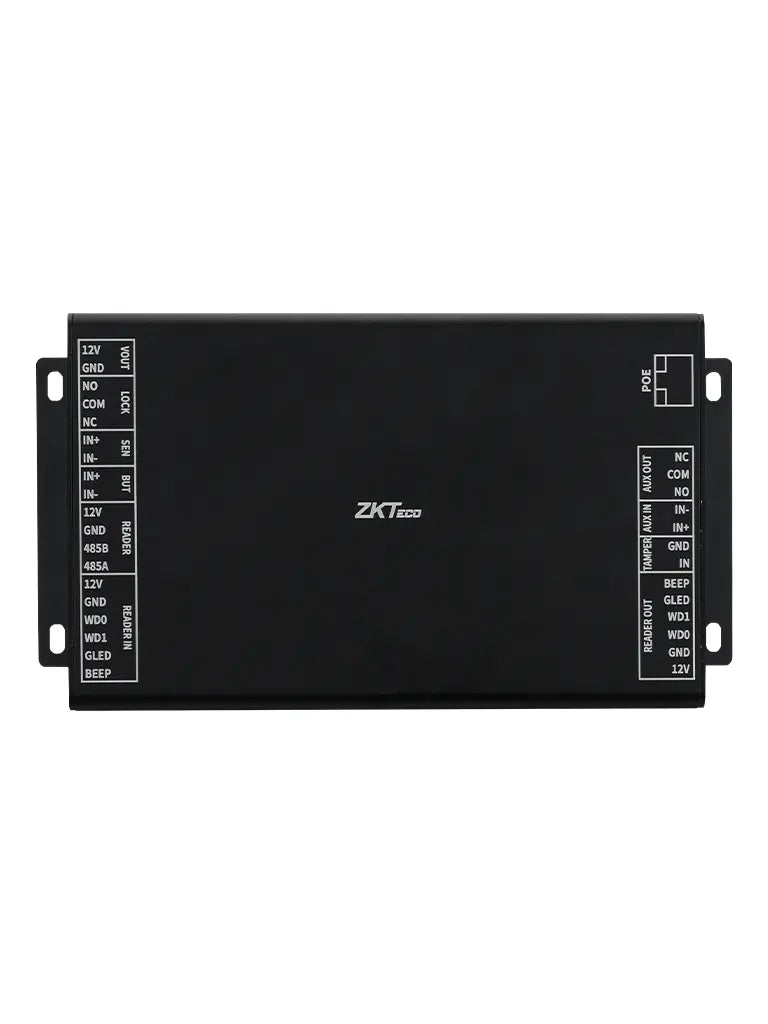ZKTECO DE10 - Unidad de Control de acceso para controlar 1 puerta por medio de PoE  /  Se requiere  panel InbioPC800 para su funcionamiento ZKT0720025