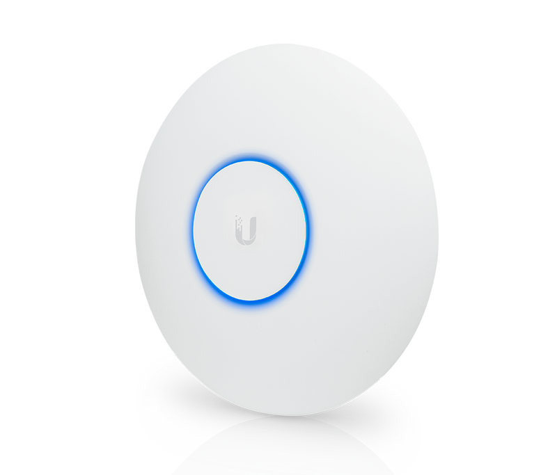 UBIQUITI UAP-AC-PRO - UniFi AC: Access Point inalámbrico para interiores con doble banda 802.11ac, MIMO 3x3, potencia de 22 dBm, hasta 1750 Mbps. Incluye Inyector PoE