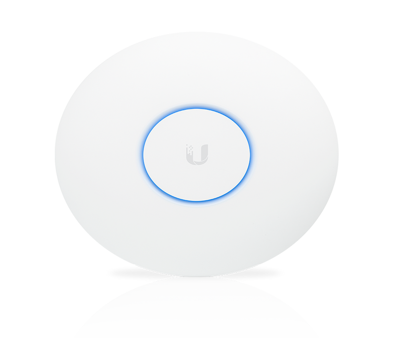 UBIQUITI UAP-AC-PRO - UniFi AC: Access Point inalámbrico para interiores con doble banda 802.11ac, MIMO 3x3, potencia de 22 dBm, hasta 1750 Mbps. Incluye Inyector PoE