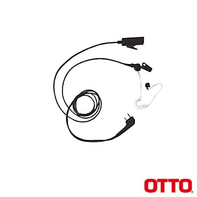 Kit de Micrófono-Audífono profesional de 2 Cables para KENWOOD NX-200/300/410/5000, TK-480/2180/3180