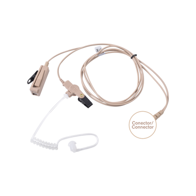 Kit de Micrófono-Audífono profesional de 2 cables para KENWOOD NX-200/300/410/5000, TK-480/2180/3180