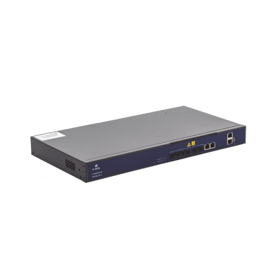 OLT de 4 puertos GPON con 4 puertos Uplink (2 puertos Gigabit Ethernet + 2 Puertos SFP+) , hasta 512 ONUS, - Toer