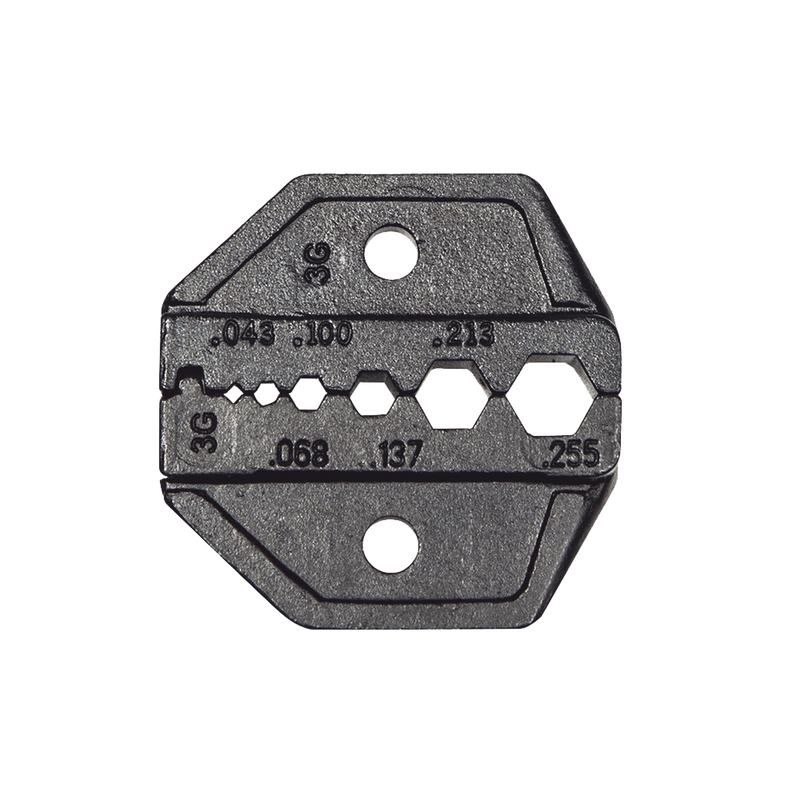 Matriz Ponchadora para RG58, RG59, RG62 y  RG174. Compatible con Pinza Ponchadora VDV200-010