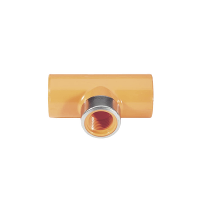 CONECTOR EN T 3/4" X 1/2"  FPT