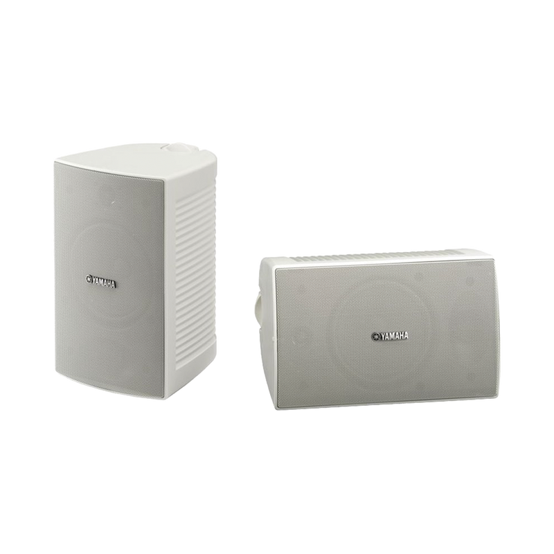 VS4W Altavoz de Montaje en Pared, 2 vias, Woofer 4 in, Tweeter 1 in, IPX3, 8 ohms, 70/100V, Color Blanco, Par