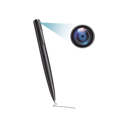 Cámara Oculta en Bolígrafo (Spyce Camera) /  Full HD / Grabación de Video y Audio / Captura de Fotos / Soporta Memoria micro SD de hasta 64G / Tiempo de Carga Aprox. 1 hora / Tiempo de Trabajo 120 min. / Incluye Cable de Carga / Cuerp