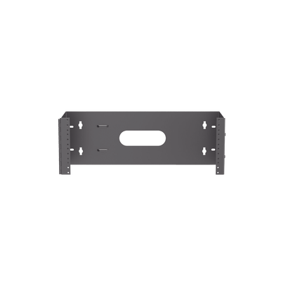 Rack Abierto de Instalación en Pared con Bisagras, Profundidad de 159 mm, 19 in de Ancho, 4 UR, Color Negro