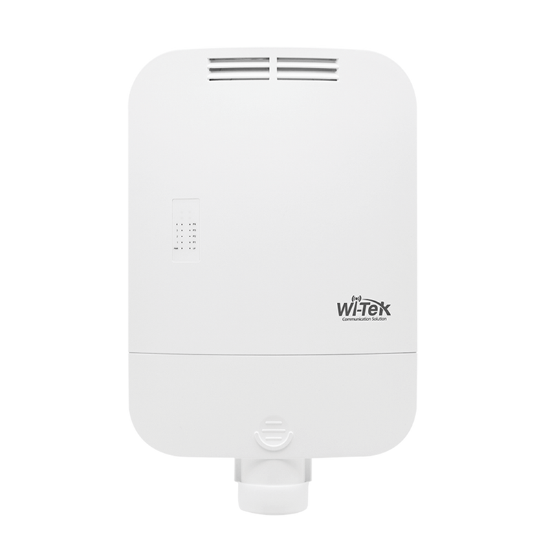 WI-PS205-O Switch PoE para exterior / No administrable / Con 4 puertos 10/100 Mbsp PoE af/at / 1 Puertos Uplink 10/100 MBPS /  Presupuesto 60 W / Ideal para Aplicaciones CCTV
