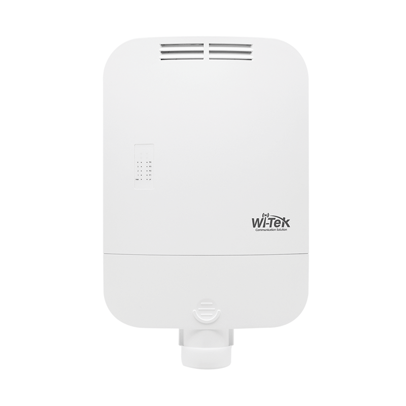 WI-PS209-O Switch CCTV PoE para exterior / No administrable / Con 8 puertos 10/100 Mbsp PoE af/at / 1 Puertos Uplink 10/100 MBPS /  Presupuesto 120 W / Ideal para Aplicaciones de Videovigilancia