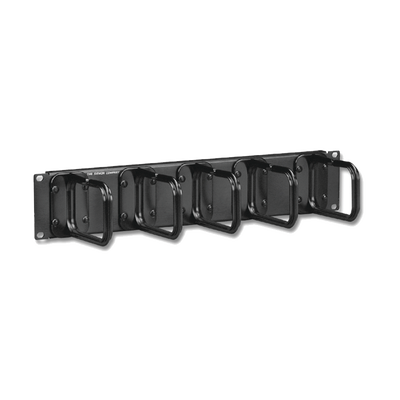 Organizador de cable, para montaje aéreo, con 5 soportes, 2UR - Toer