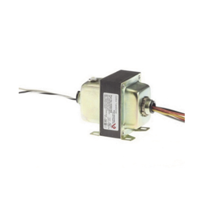 Transformador de corriente  120/240/277/480 VAC a 24 VAC, con fusible. 75VA - Toer