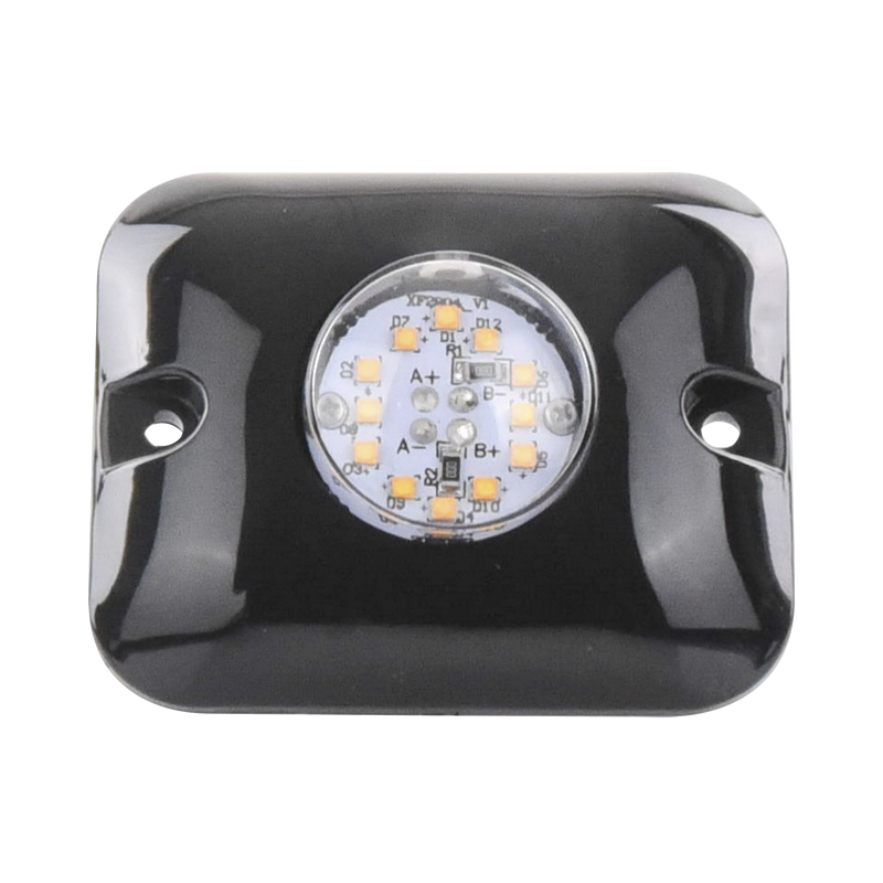 X121W Luz Oculta Ultra Brillante con 12 LED, Color Claro