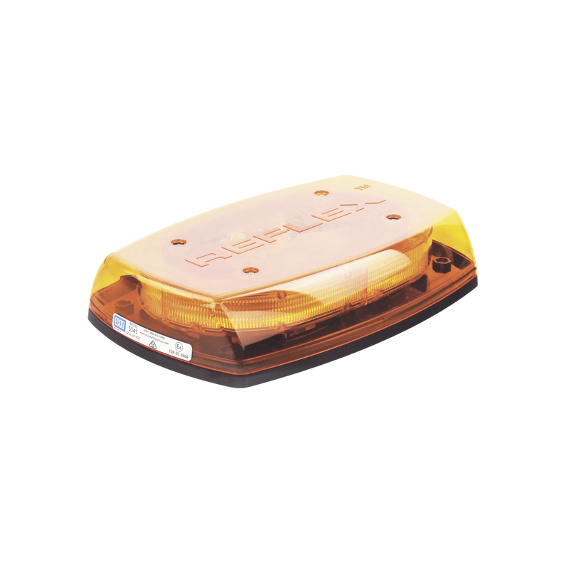X5545-A Micro Barra de Luces Ultra Brillante, color domo ambar, LED ámbar, Ideal para Seguridad Privada