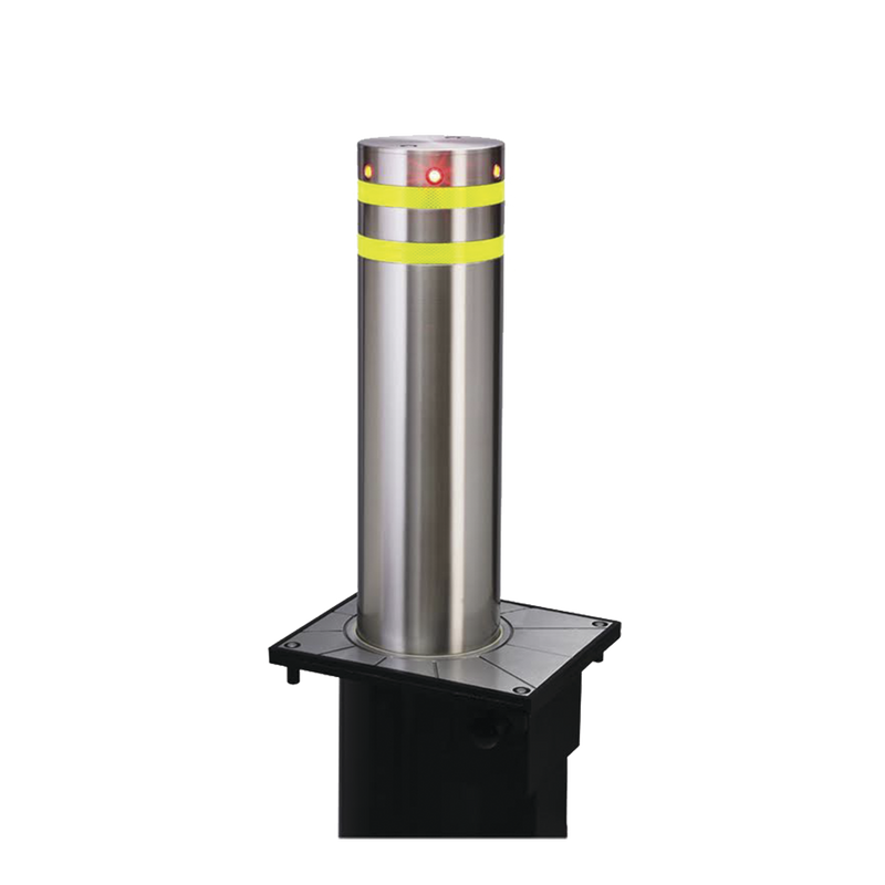 XB-275 Pilona o Bolardo Neumático / 100% Acero Inoxidable / Alta Velocidad / 275MM Diámetro / Acabado de Lujo