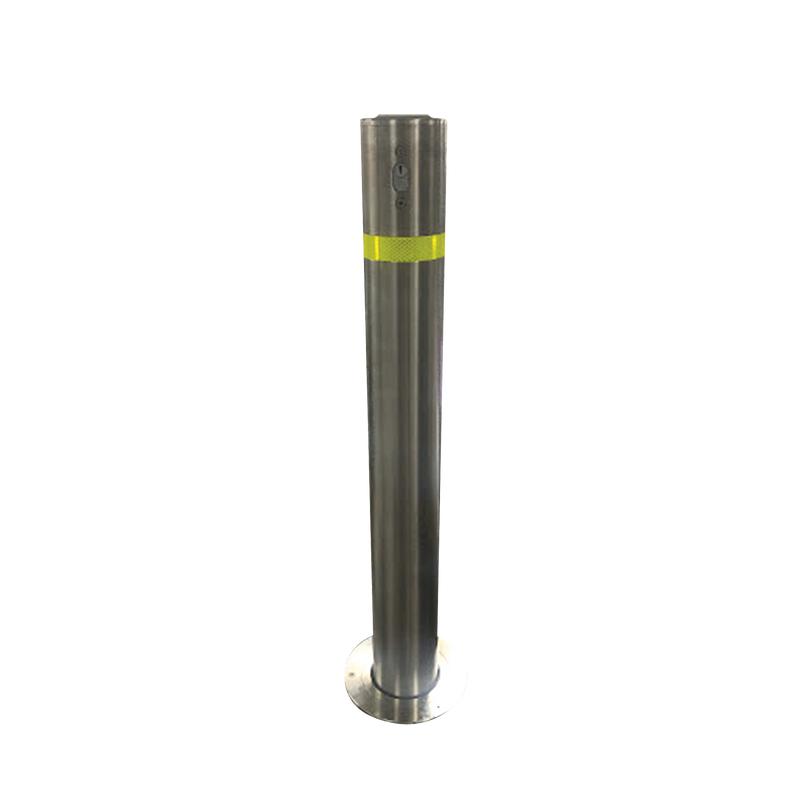 XB-900-RL Bolardo retráctil de Acero Inoxidable de 900 mm de Altura / Ideales para delimitación vehicular y peatonal