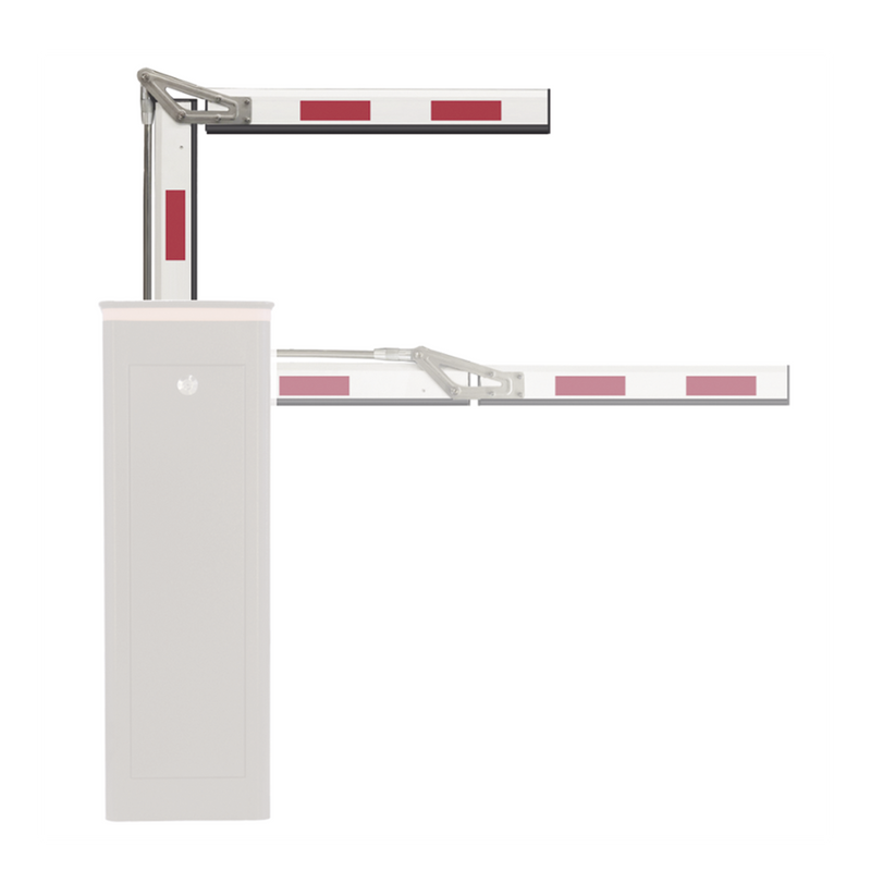 XBARMART3M Brazo Articulado De 3 Metros Para Barrreras XBS-4M-RA y XBS-4M-LA