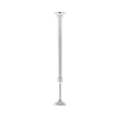 Soporte Telescópico Universal para Cámaras Domo y Bala / Color Blanco / 0.60 mts a 1.2 mts de Distancia (Ajustable) - Toer