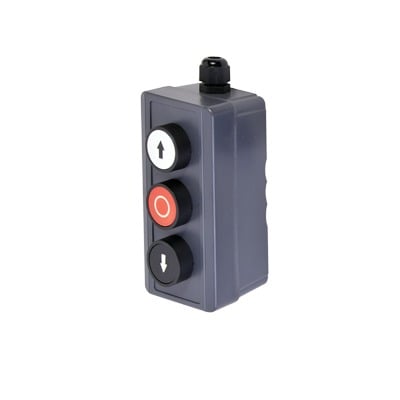 XBS-SW-01 Botonera Triple de USO RUDO Para Barreras Vehiculares, Operadores Corredizos y Abatibles.