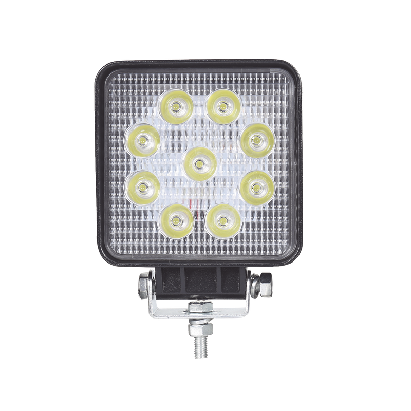 XD27F Luz de trabajo de 9 LED , 2300 Lúmenes, 27 Watts, 10-30 Vcc, IP67