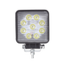 Luz de trabajo de 9 LED , 2300 Lúmenes, 27 Watts, 10-30 Vcc, IP67 - Toer