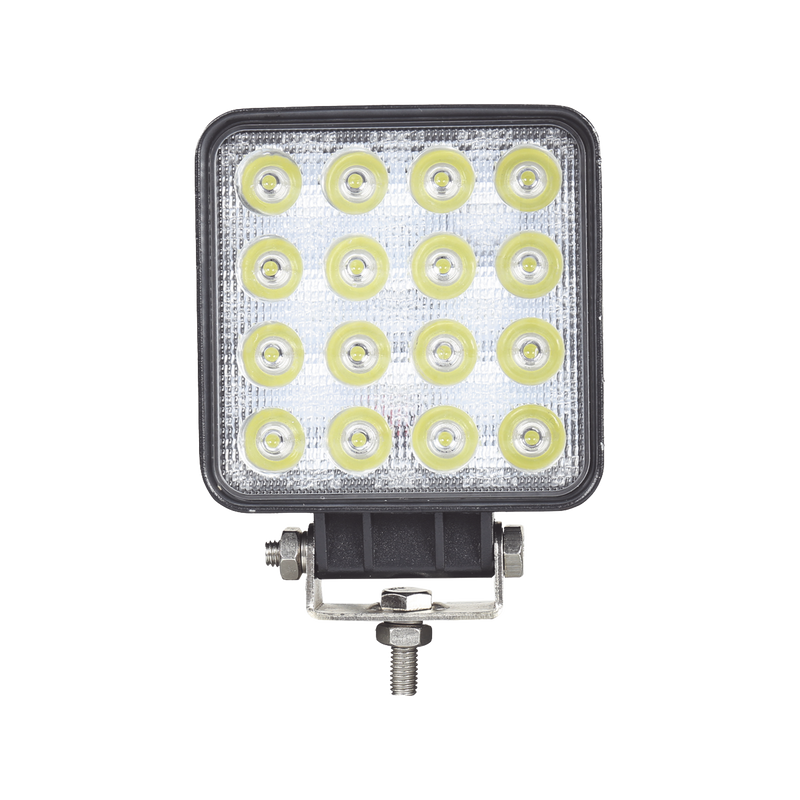 XD48F Luz de trabajo de 16 LED, 4000 Lumenes, 48 Watts, 10-30 Vcc, IP67