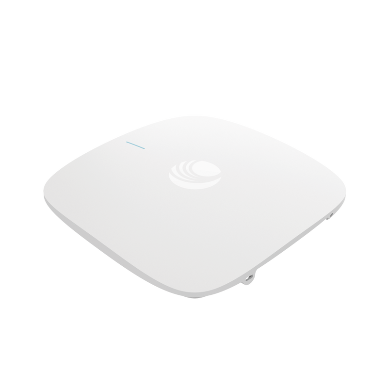 XE3-4X00B06-RW Punto de Acceso Empresarial Wi-Fi 6/6E XE3-4 / 3 Radios (2.4, 5 y 6 GHz) Definidos por Software (SDR) / Hasta 1,500 Clientes / Gestión desde la Nube cnMaestro / Seguridad WPA3 / Montaje en Techo o Plafón / Alimentación PoE