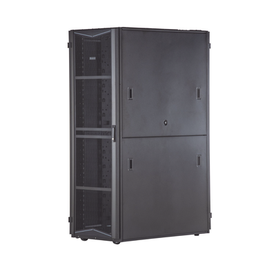 Gabinete FlexFusion para Centros de Datos, 42 UR, 600 mm de Ancho, 1070 mm de Profundidad, Fabricado en Acero, Color Negro - Toer