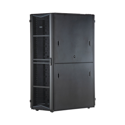 Gabinete FlexFusion para Centros de Datos, 45 UR, 600 mm de Ancho, 1070 mm de Profundidad, Fabricado en Acero, Color Negro