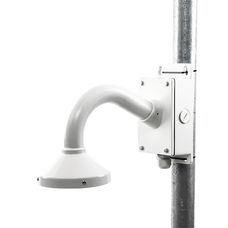 XGA160C Montaje Universal de Pared con Cuello de Ganso y Caja de Conexiones / Compatible con Cámaras Domo y Bala
