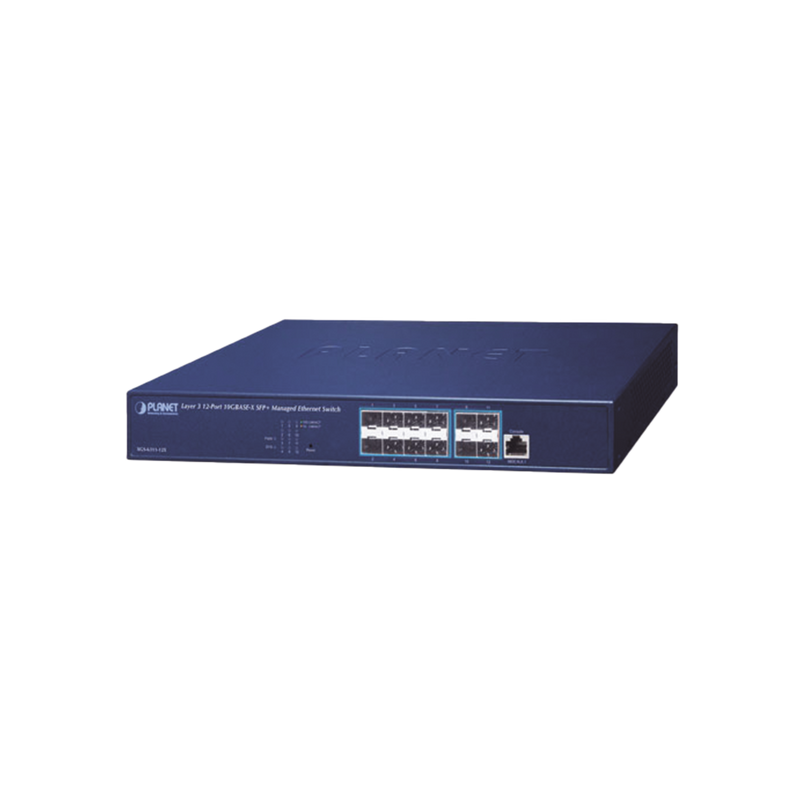 XGS-6311-12X Switch Administrable Capa 3, 12 Puertos SFP+ 10G BASE-X, 1 Puerto de Consola  RJ45.