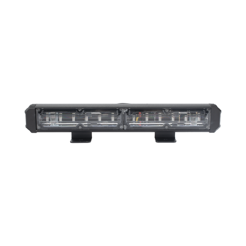 XLT2132R Barra de Luz de Advertencia, 2 Módulos de 6 LED, 11 Pulgadas Rojo