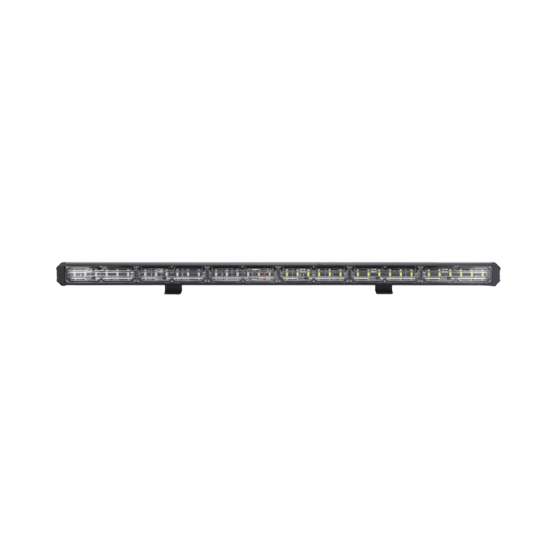 XLT2136AW Barra de luz de advertencia de 6 Módulos de 6 LED, 30 Pulgadas, Ámbar/Claro