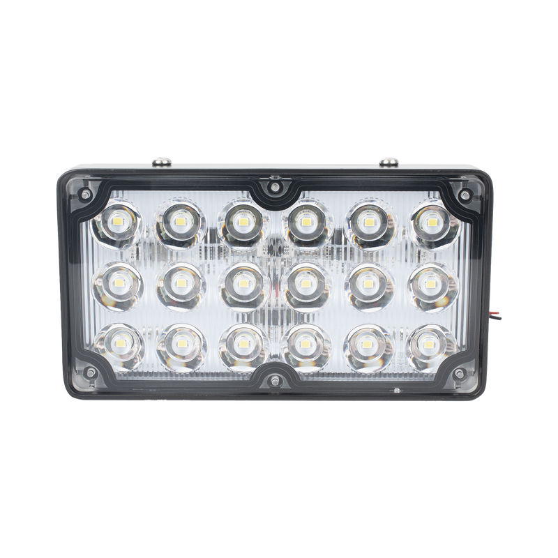 XLTE2315W Luz de Escena de 6X3, Color Claro, Ideal para Ambulancias y Vehiculos de Trabajo
