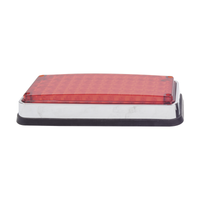 Luz de Advertencia de 7X3", Color Rojo, Ideal para Ambulancias - Toer