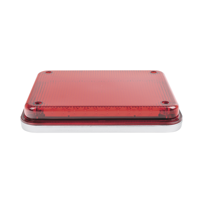 XLTE515R Luz de Advertencia de 9X7, Color Rojo, Ideal para Ambulancias