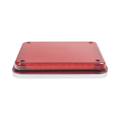 Luz de Advertencia de 9X7", Color Rojo, Ideal para Ambulancias - Toer